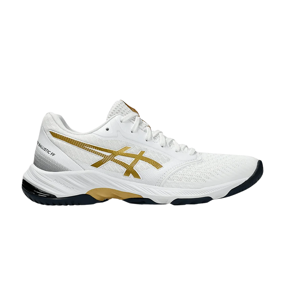 Кроссовки Asics Wmns Netburner Ballistic FF 3 'White Pure Gold'