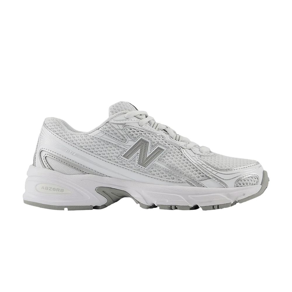 Кроссовки New Balance 740 Big Kid 'White Silver Metallic'