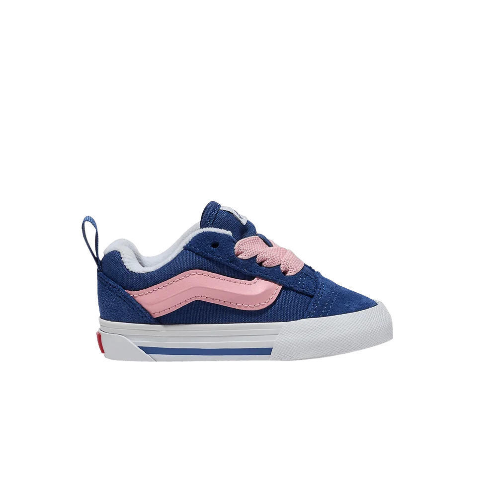 Кроссовки Vans Knu-Skool Toddler 'Navy Blue Pink'