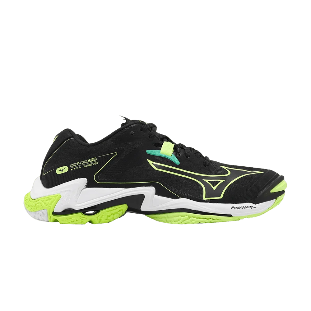 Кроссовки Mizuno Wave Lightning Z8 'Black Neo Lime'
