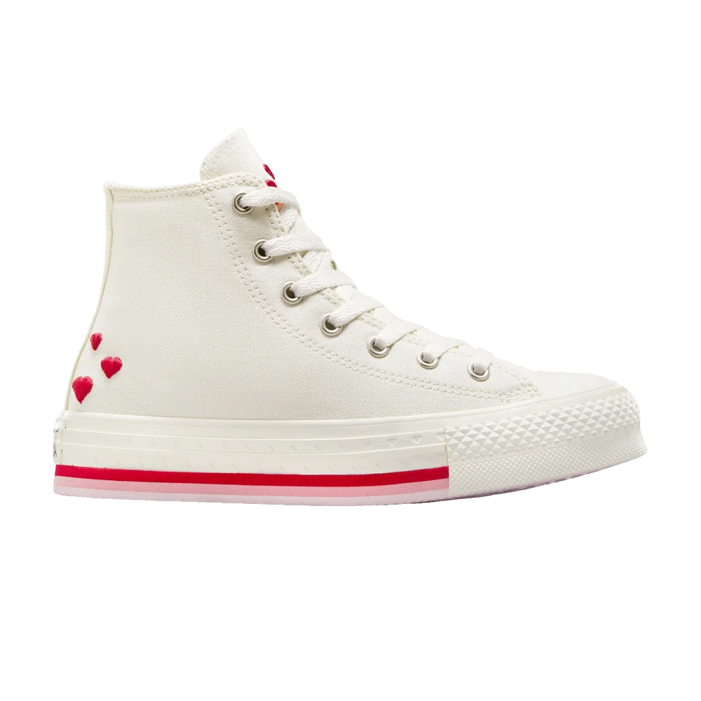 Кроссовки Converse Chuck Taylor All Star Lift Platform High GS 'Valentine's Day 2025'