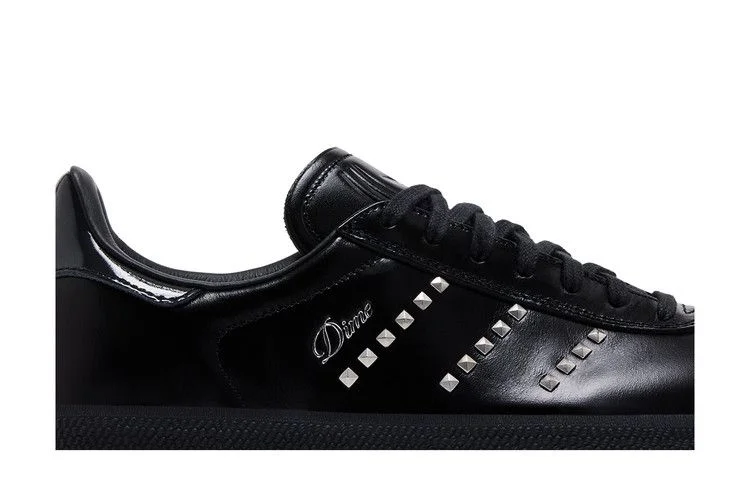 Кроссовки Dime x adidas Gazelle ADV 'Black Silver Metallic Studs'