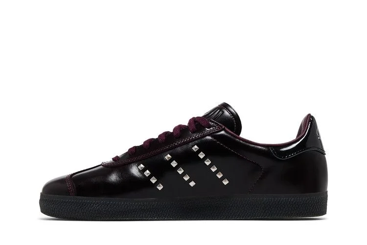 Кроссовки Dime x adidas Gazelle ADV 'Maroon Silver Metallic Studs'
