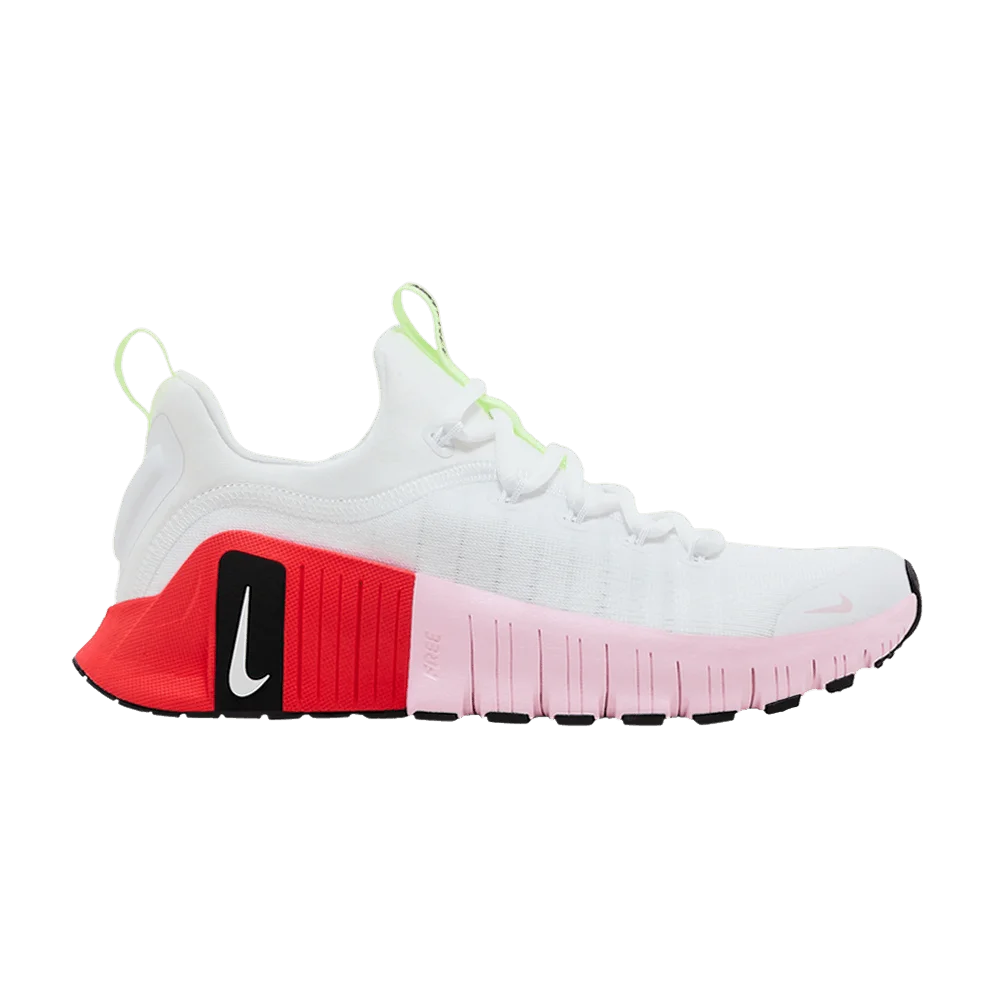 Кроссовки Nike Wmns Free Metcon 6 'White Bright Crimson Pink Foam'