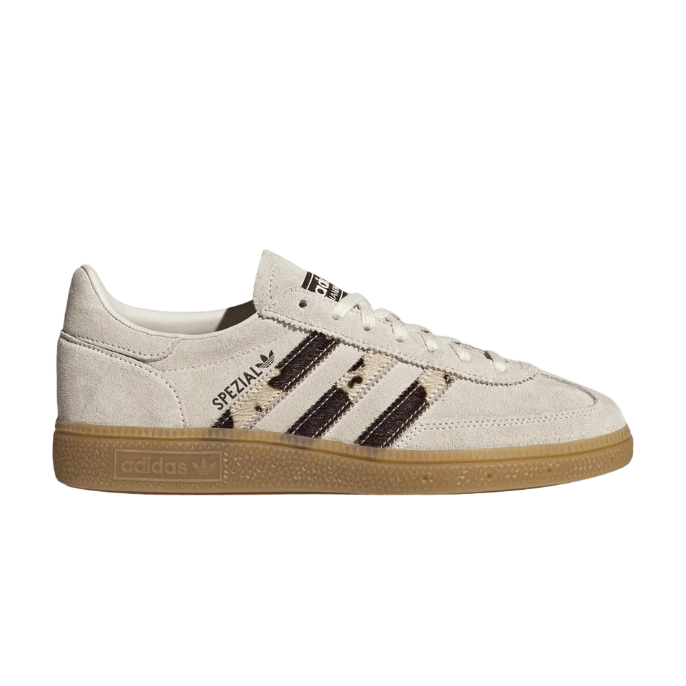 Кроссовки Adidas Wmns Handball Spezial 'Animal Stripes - Off White'