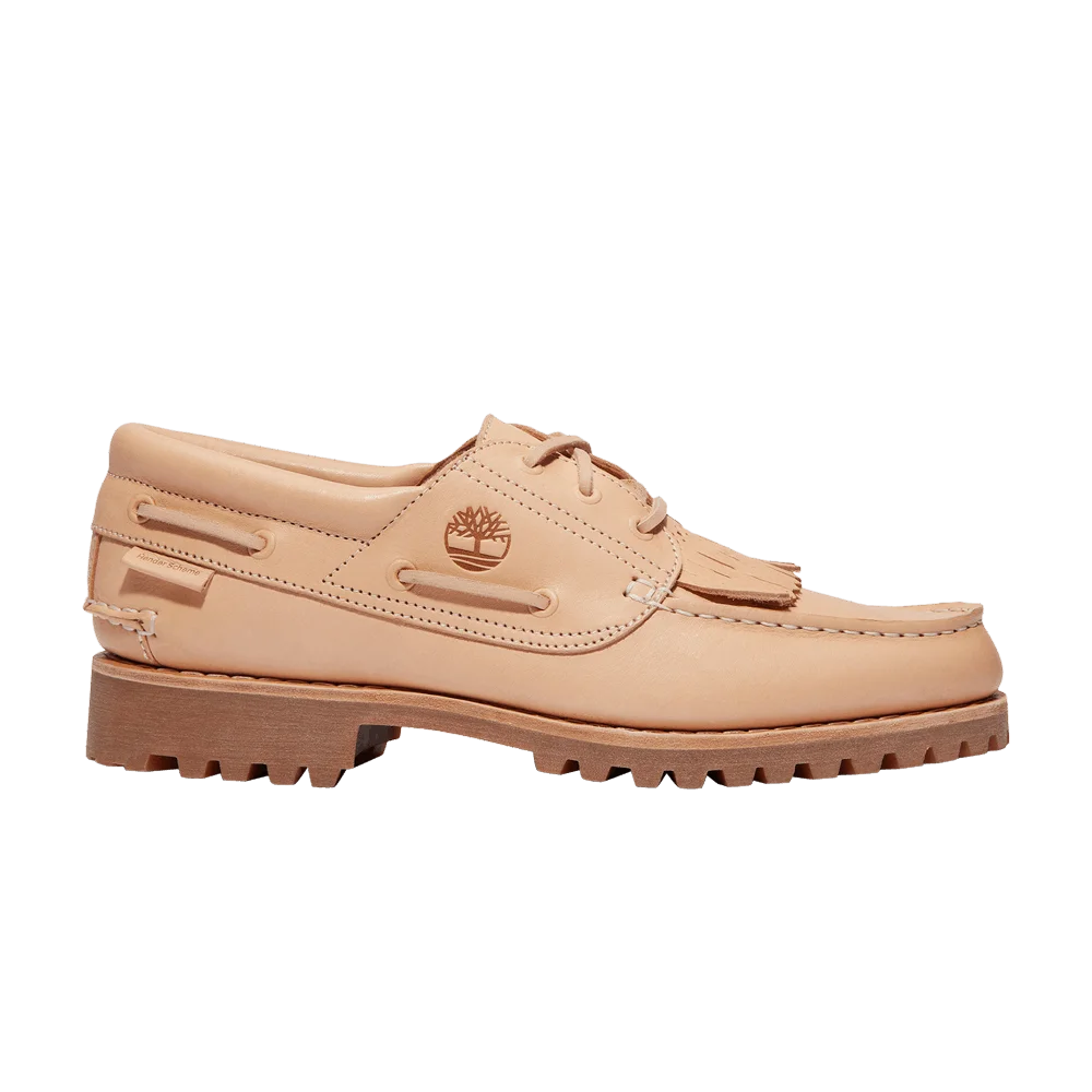 Кроссовки Hender Scheme x Timberland 3-Eye Classic Lug Boat 'Veg Tan'