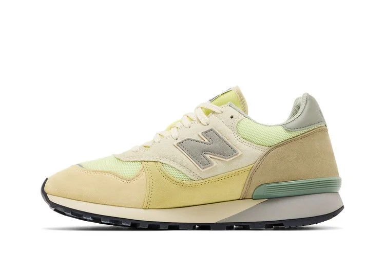 Кроссовки AURALEE x New Balance 475 'Aloe Wash Beechnut'