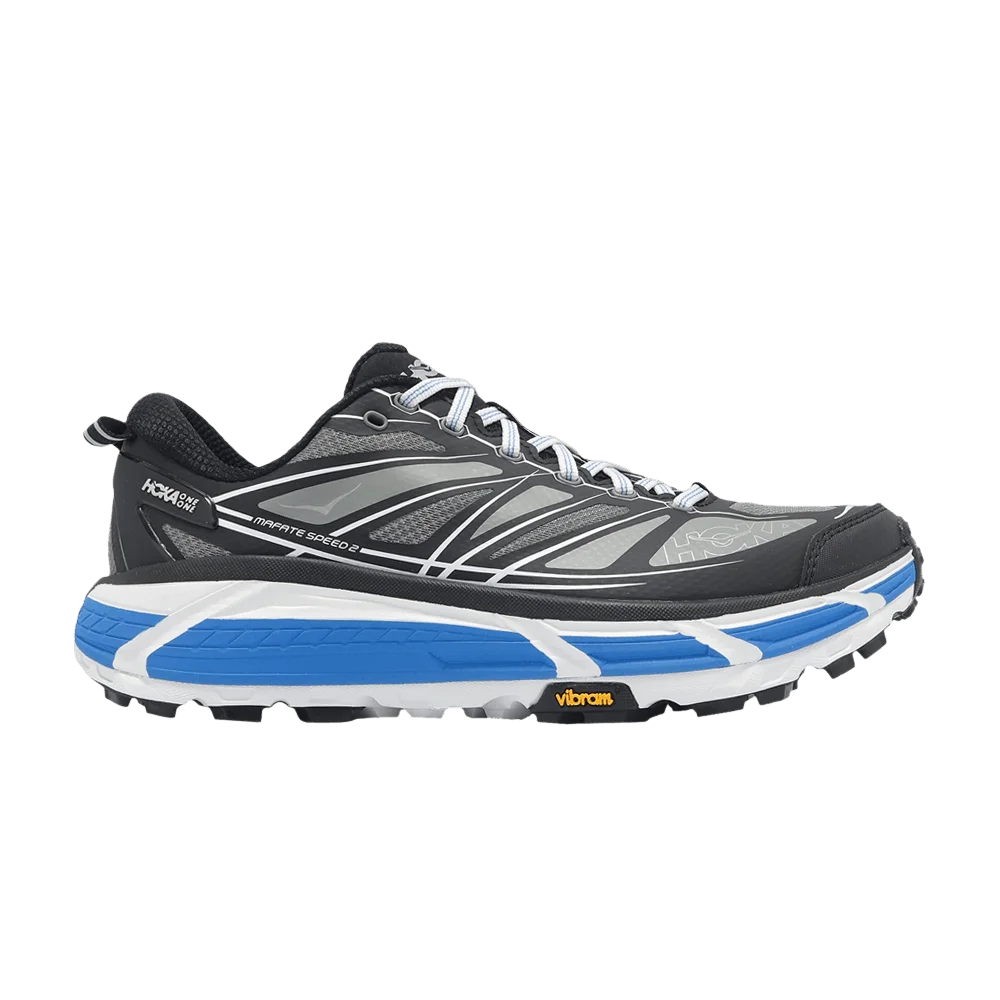 Кроссовки HOKA Mafate Speed 2 'Black White Blue'