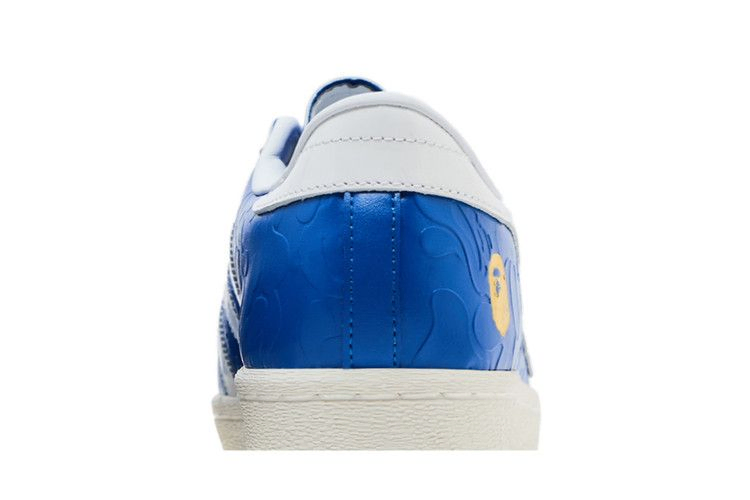 Кроссовки adidas BAPE x Superstar Vintage 'Blue White'