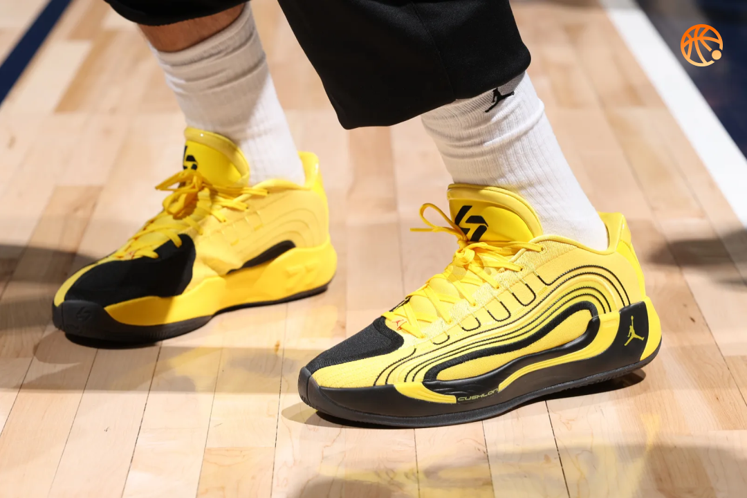 Лука Дончич в кроссовках Jordan Luka 4 'Quai 54