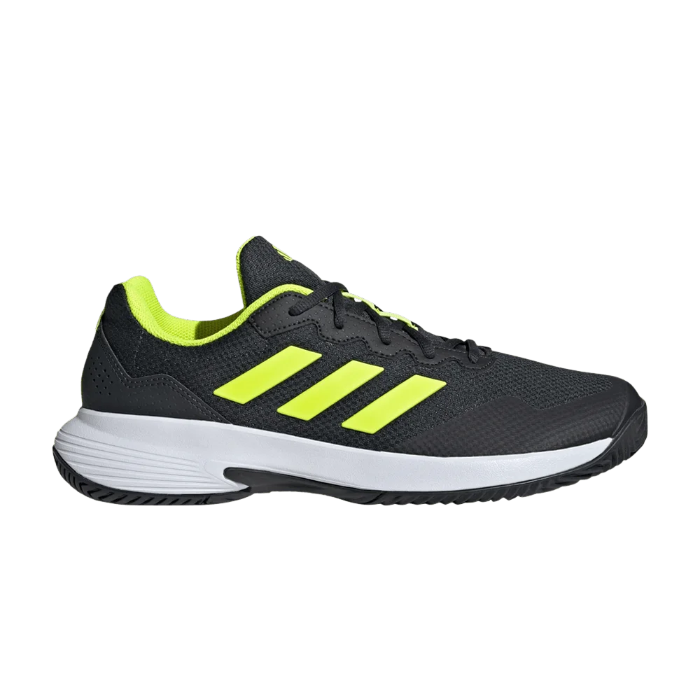 Кроссовки adidas GameCourt 2.0 'Carbon Lucid Lemon'