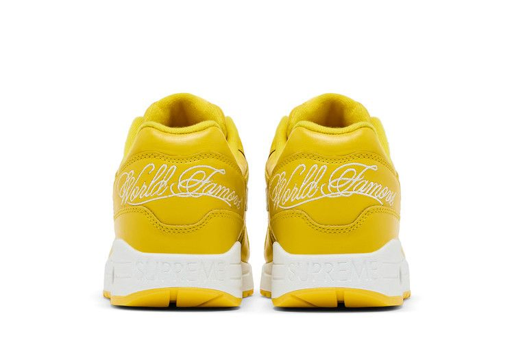 Кроссовки Nike Supreme x Air Max 1 '87 SP 'Speed Yellow'