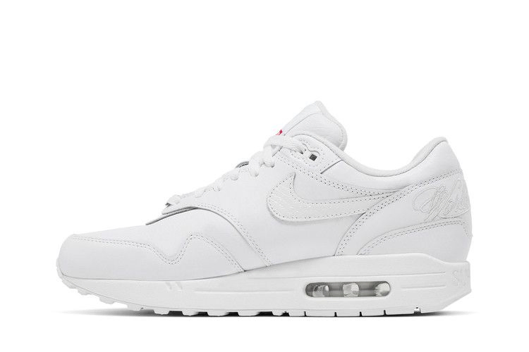 Кроссовки Nike Supreme x Air Max 1 '87 SP 'Triple White'