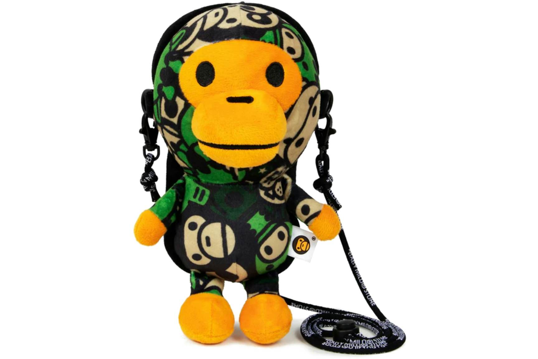 myagkaya-mobilnaya-sumka-bape-baby-milo-plush-mobile-bag-green