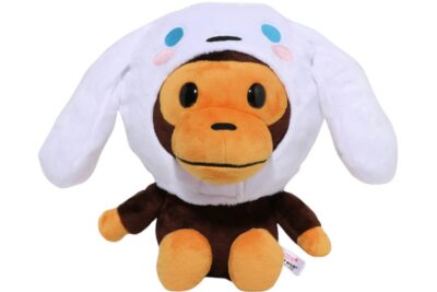 BAPE-x-Cinnamoroll-Baby-Milo-Plush-Doll-Multicolor