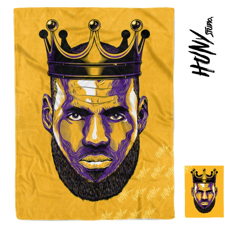pled-lebron-james-blanket-basketball-fan-gift