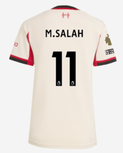 Выездная форма (основной цвет по официальной версии сезона)