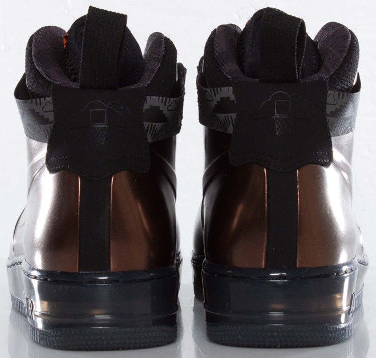 Кроссовки Nike Air Force 1 Foamposite Bhm Qs 'Black History Month'