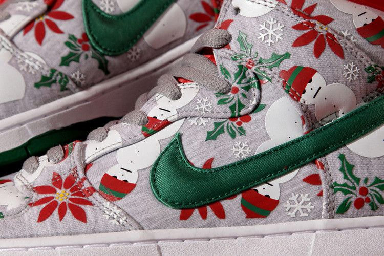 Кроссовки Nike Concepts x Dunk High Premium SB 'Ugly Christmas Sweater'