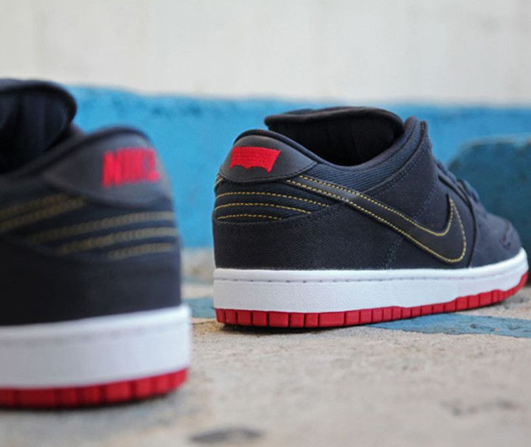 Кроссовки Nike Dunk Low Pro SB QS 'Levi's'