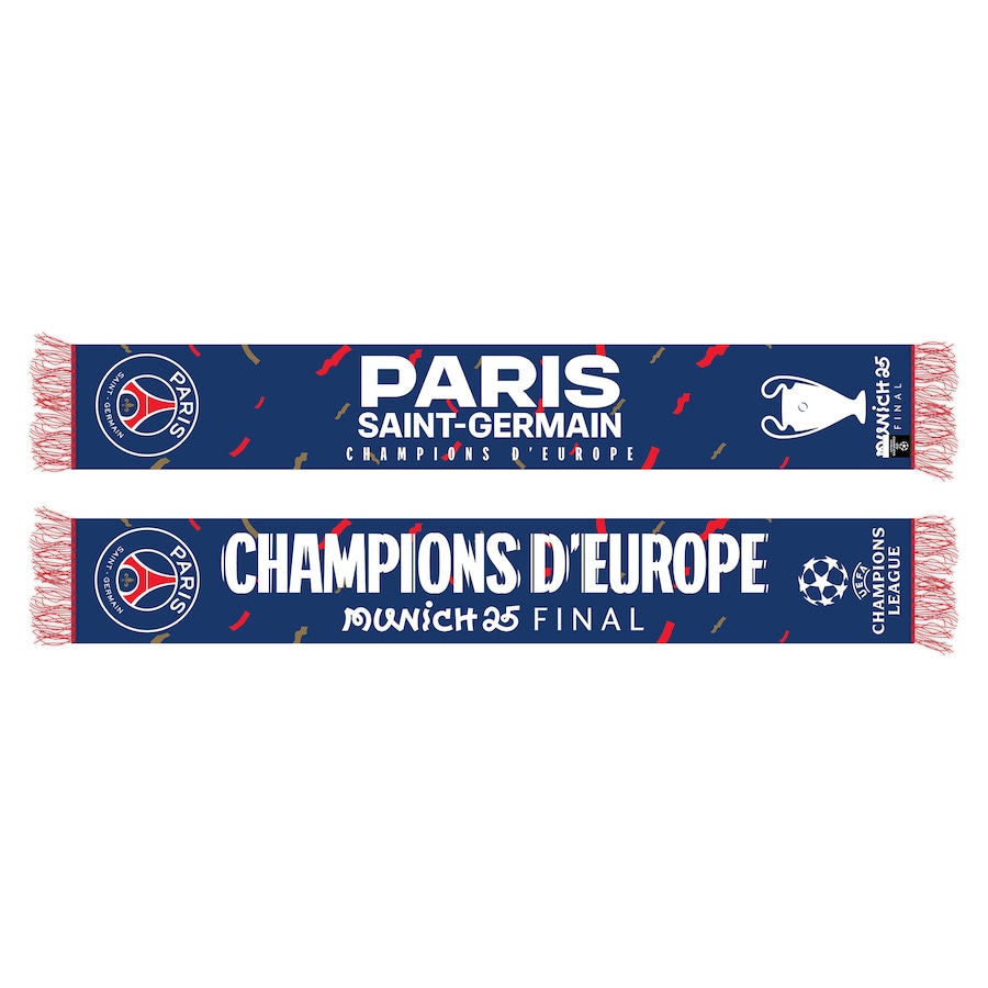 sharf-psg-ucl-champions-2025-classic-jaquard-scarf