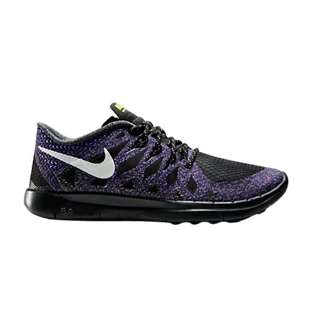 Кроссовки Nike Free 5.0 Glow GS 'Black Hyper Grape'