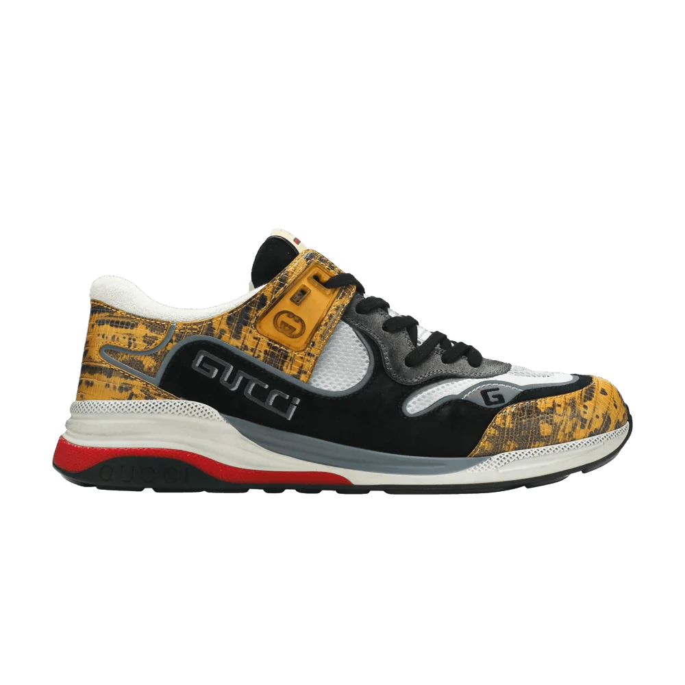 Кроссовки Gucci Ultrapace 'Yellow Tejus Printed'
