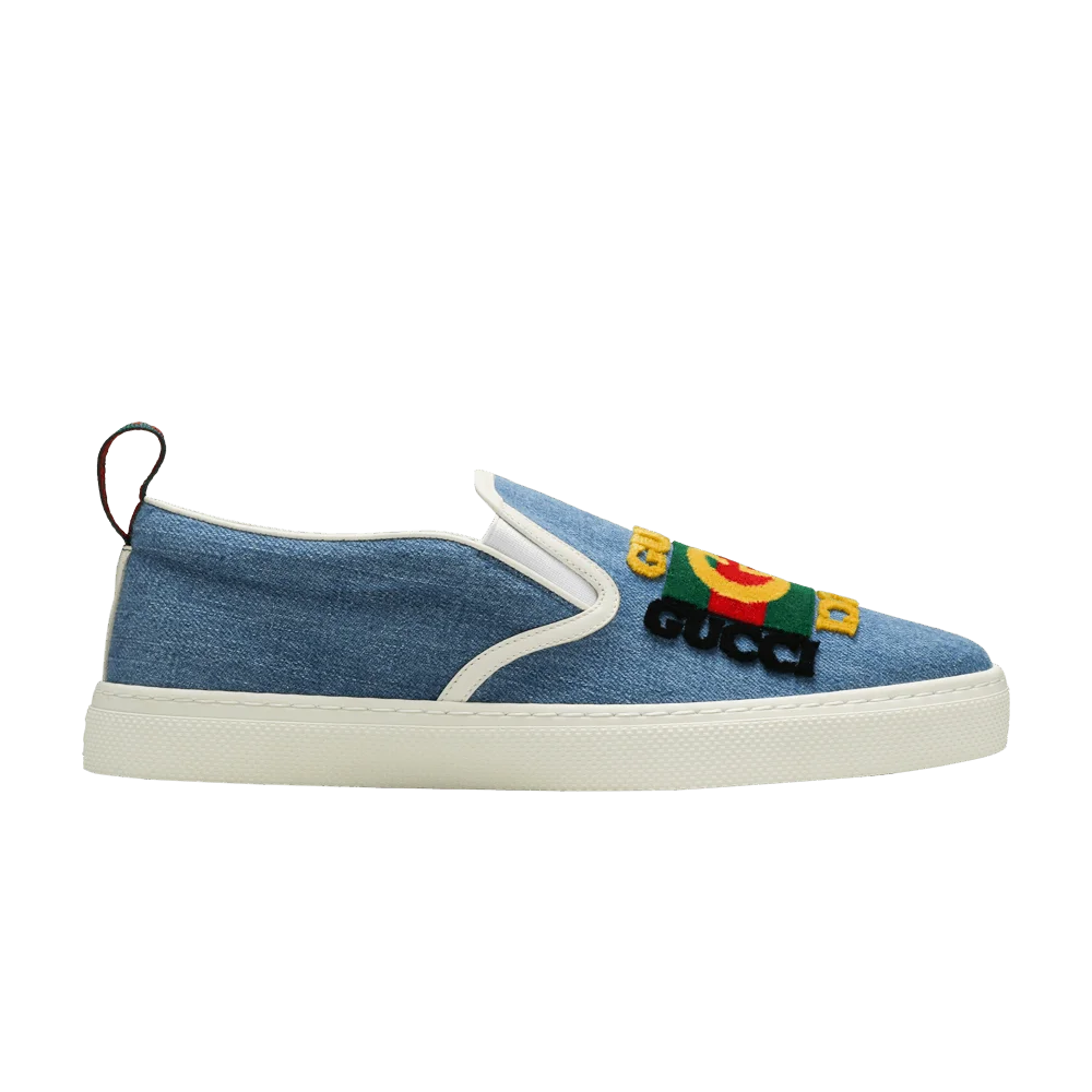 Кроссовки Gucci Slip-On 'Dublin Blue'