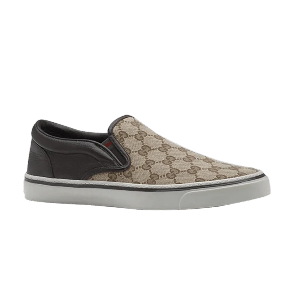 Кроссовки Gucci Monogram Slip-On