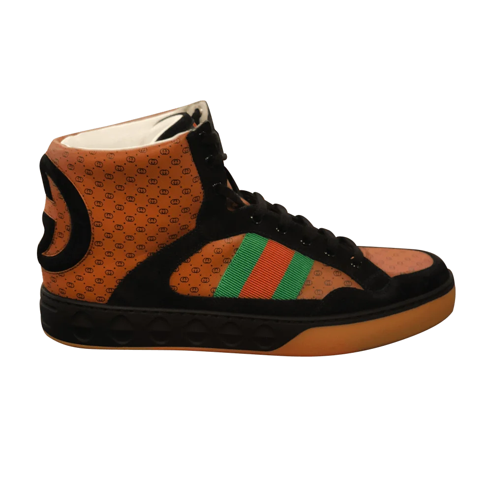 Кроссовки Dapper Dan x Gucci High-Top Sneaker
