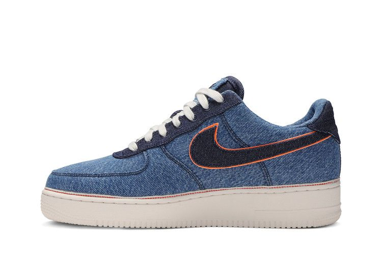 Кроссовки Nike 3x1 x Air Force 1 Low Premium 'Stonewash Blue'
