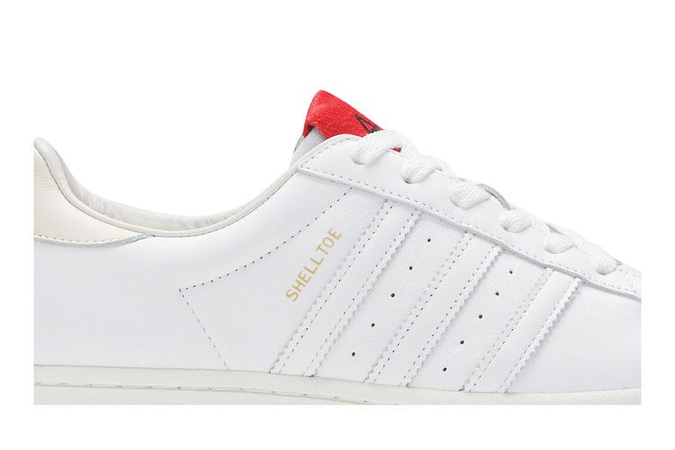 Кроссовки adidas 424 x Superstar Shell Toe 'White Scarlet'