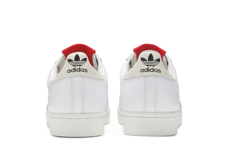 Кроссовки adidas 424 x Superstar Shell Toe 'White Scarlet'