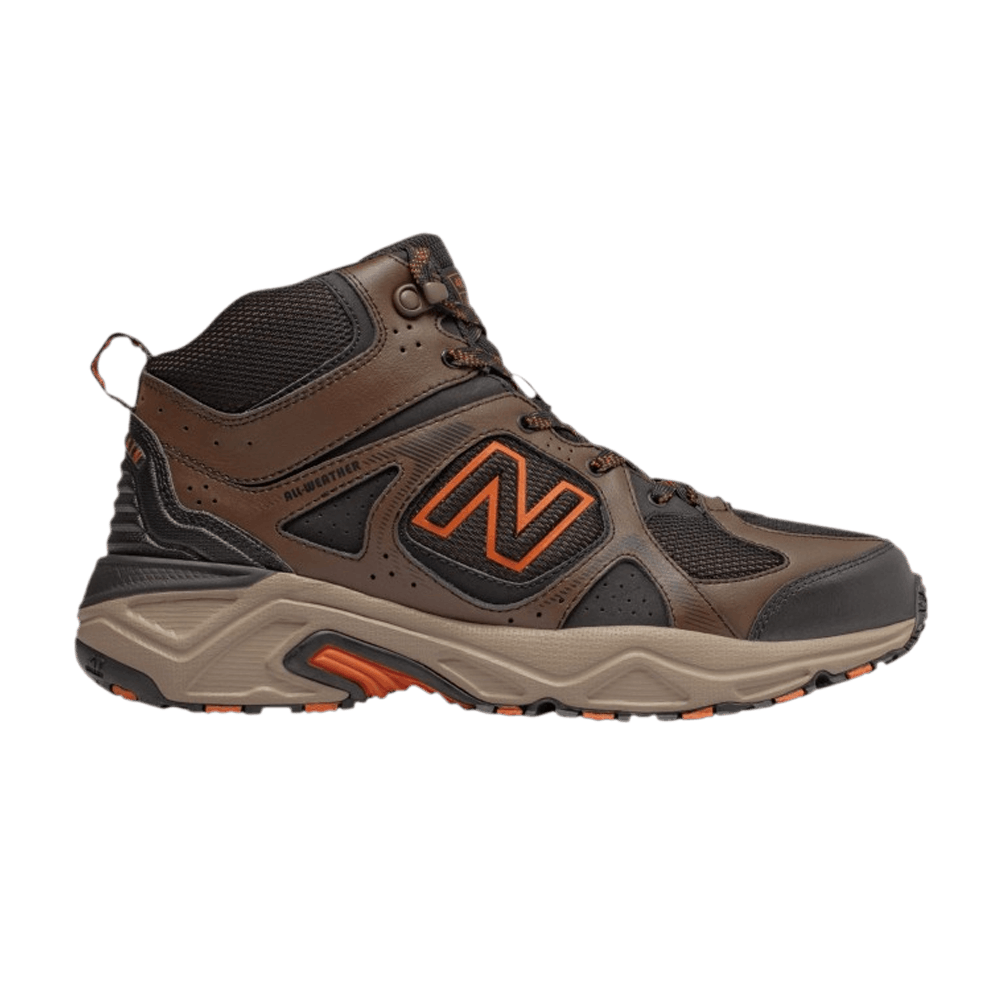 Кроссовки New Balance 481v3 Mid Trail Runner 4E Wide 'Brown'