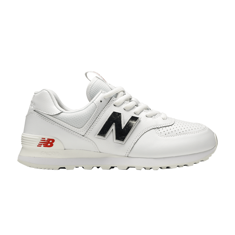 Кроссовки New Balance 574 'Metallic - White Neo Flame'