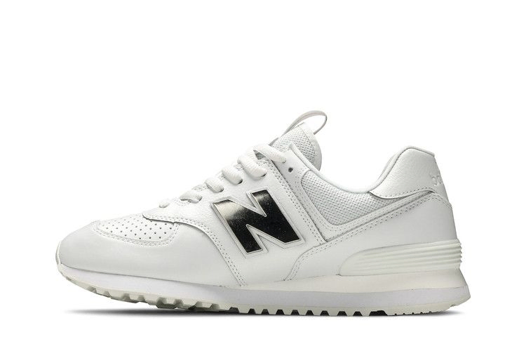 Кроссовки New Balance 574 'Metallic - White Neo Flame'