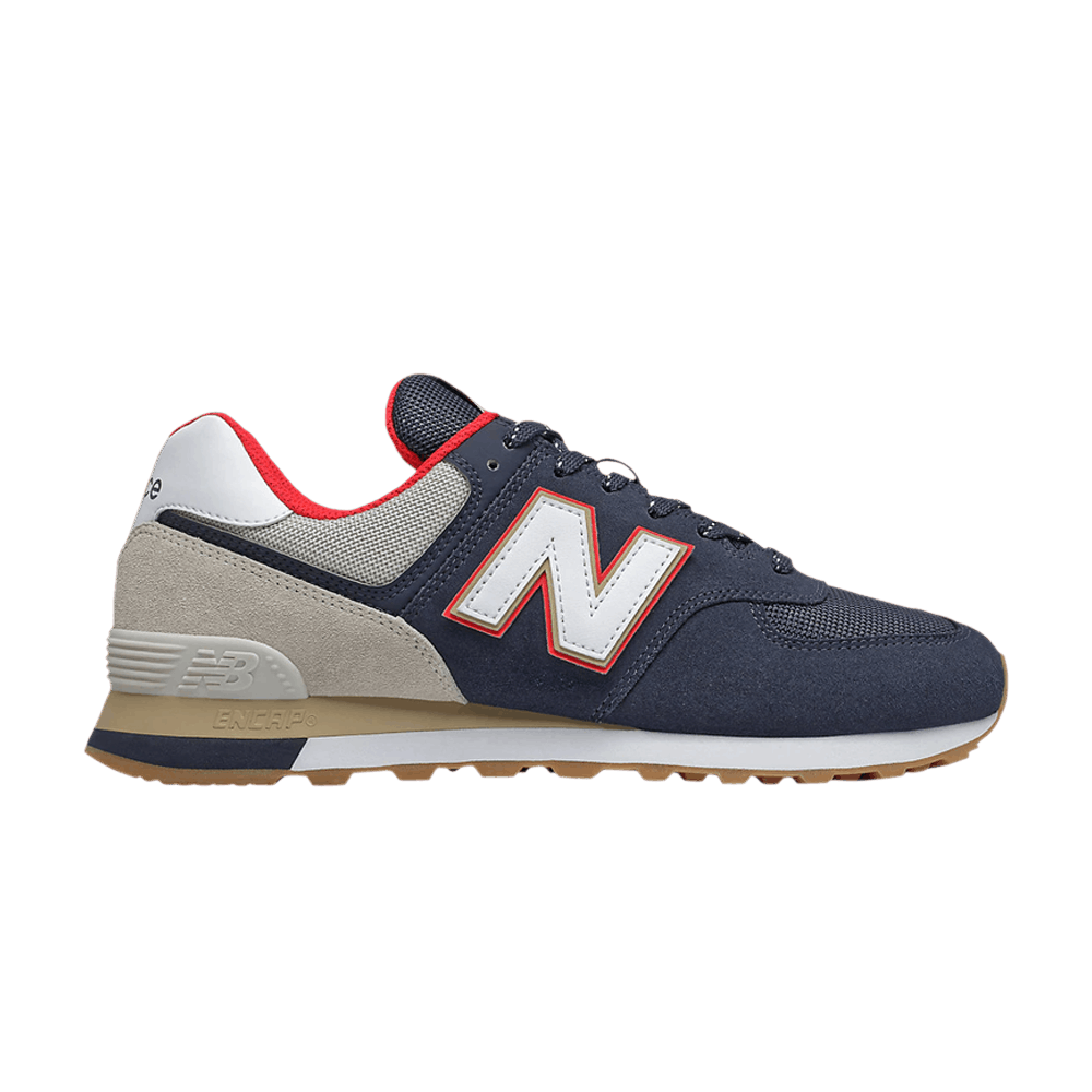 Кроссовки New Balance 574 'Navy Energy Red'