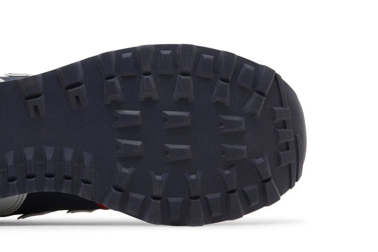 Кроссовки New Balance 574 Pebbled Sport 'Team Red'