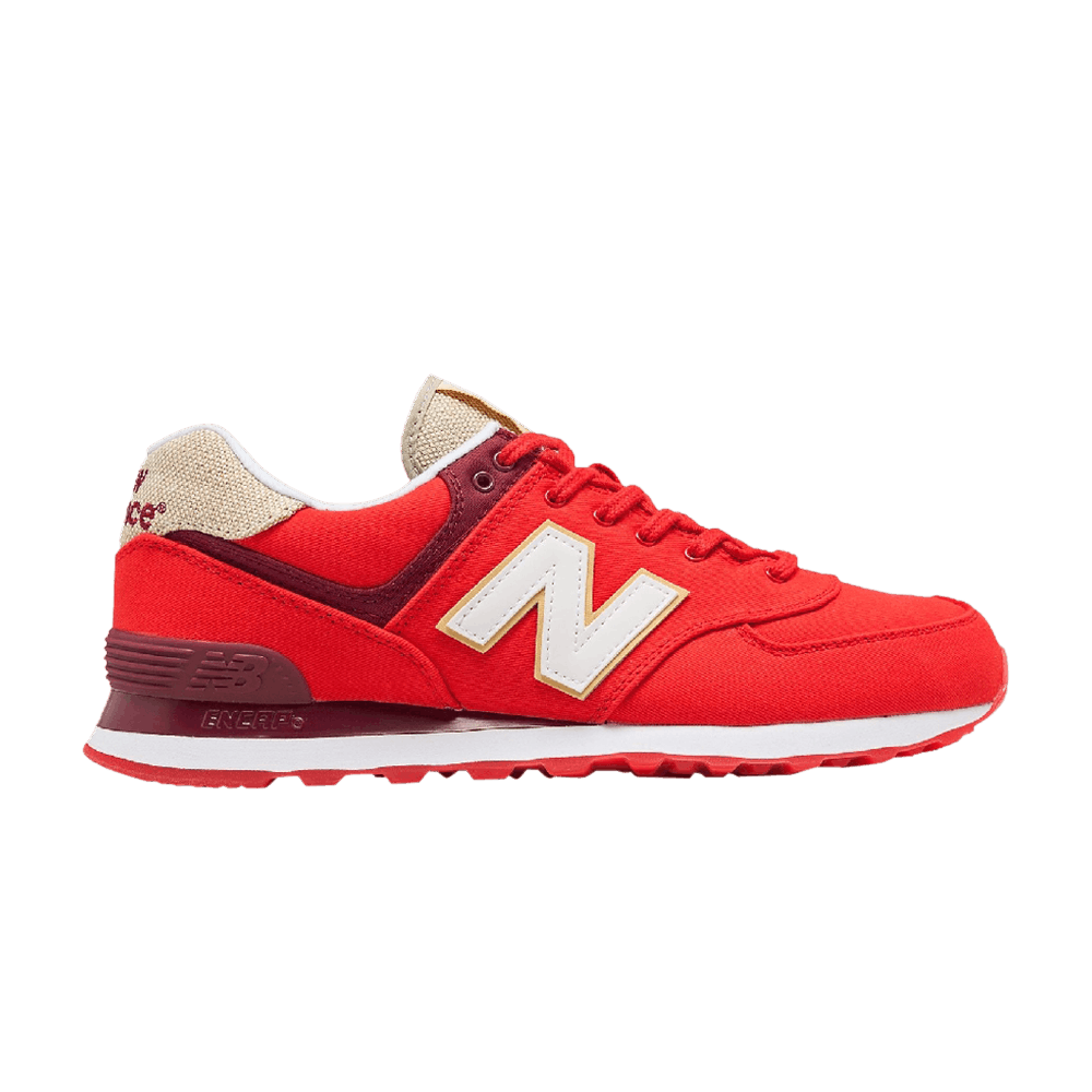 Кроссовки New Balance 574 'Retro Surf Red'