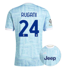 Чёрный с фирменными элементами Ювентуса