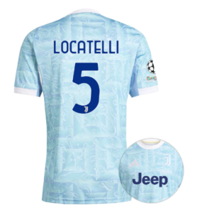 Чёрный с фирменными элементами Ювентуса