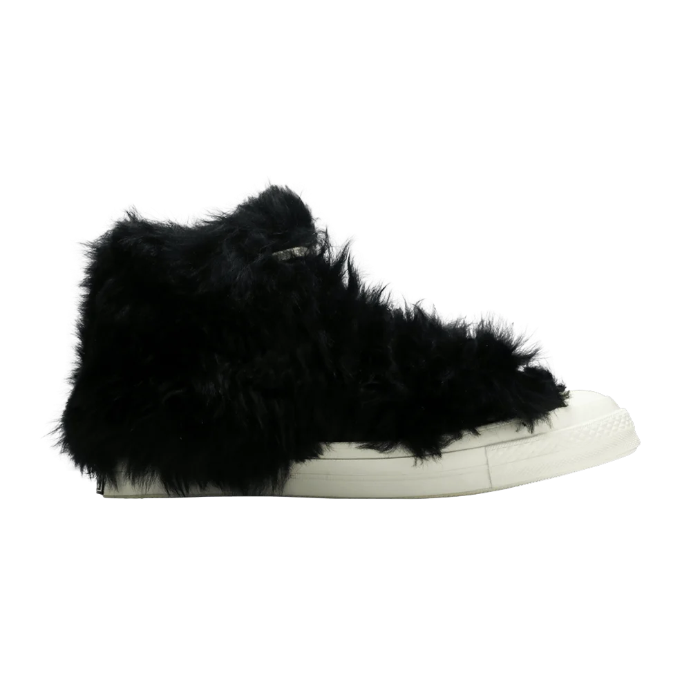 Кроссовки AMBUSH x Converse Chuck 70 High 'Fuzzy - Black Egret'