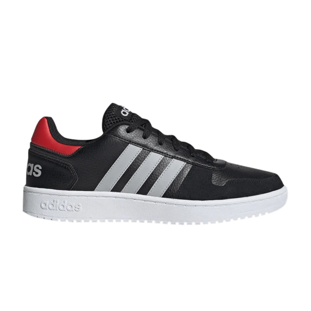 Кроссовки Adidas Hoops 2.0 'Black Active Red'