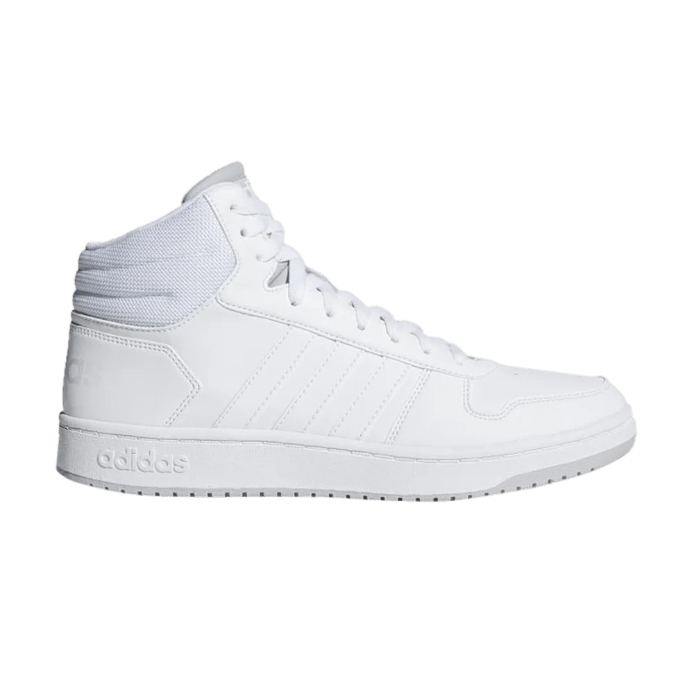 Кроссовки Adidas Hoops 2.0 Mid 'Cloud White Grey'