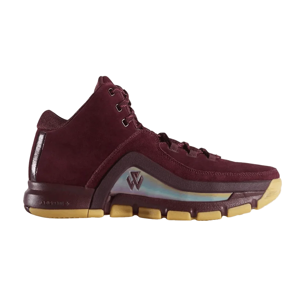 Кроссовки Adidas J Wall 2 'Maroon'