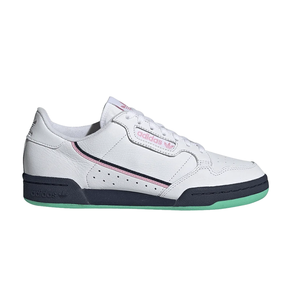 Кроссовки Adidas Wmns Continental 80 'White Navy Pink'
