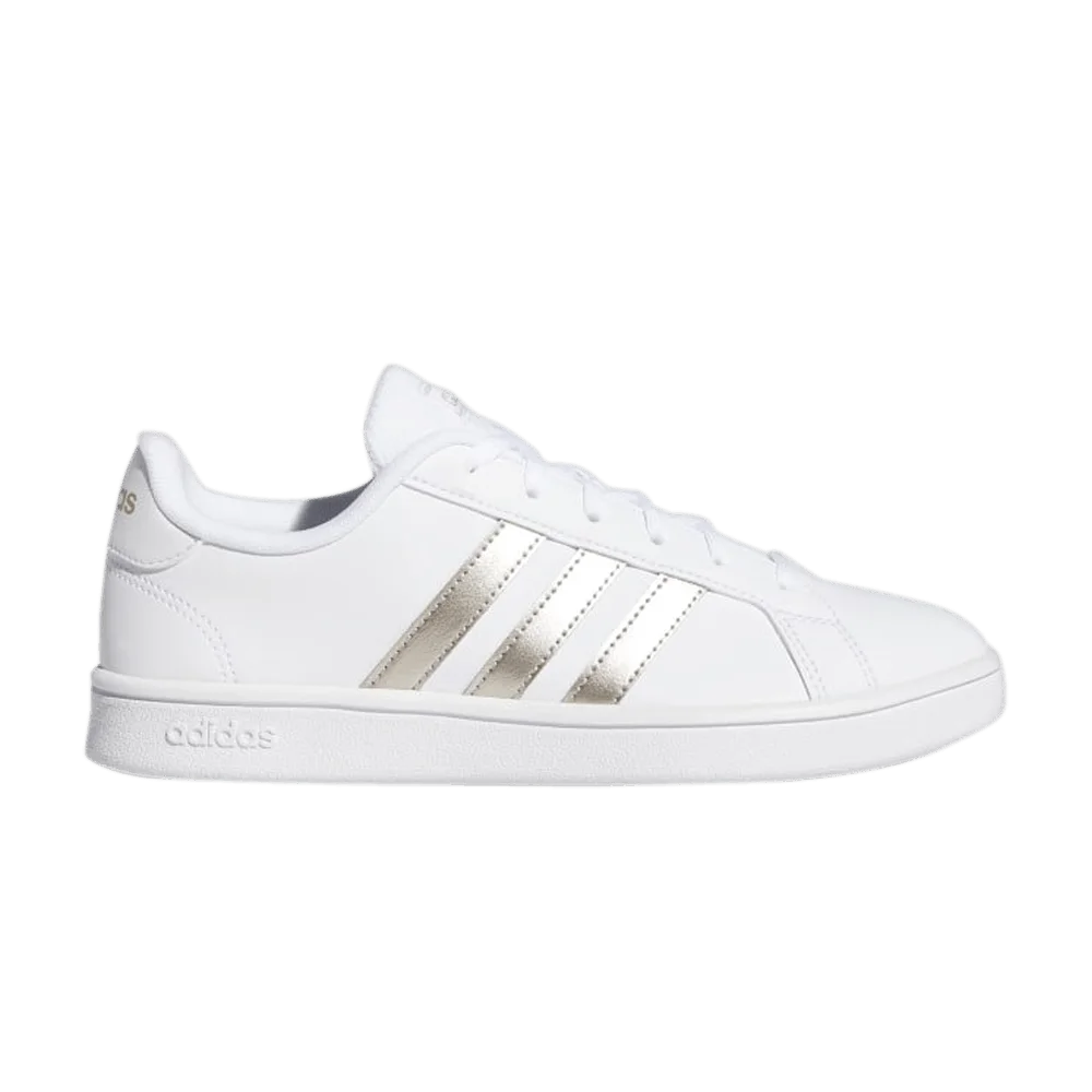 Кроссовки Adidas Wmns Grand Court Base 'White Platinum Metallic'