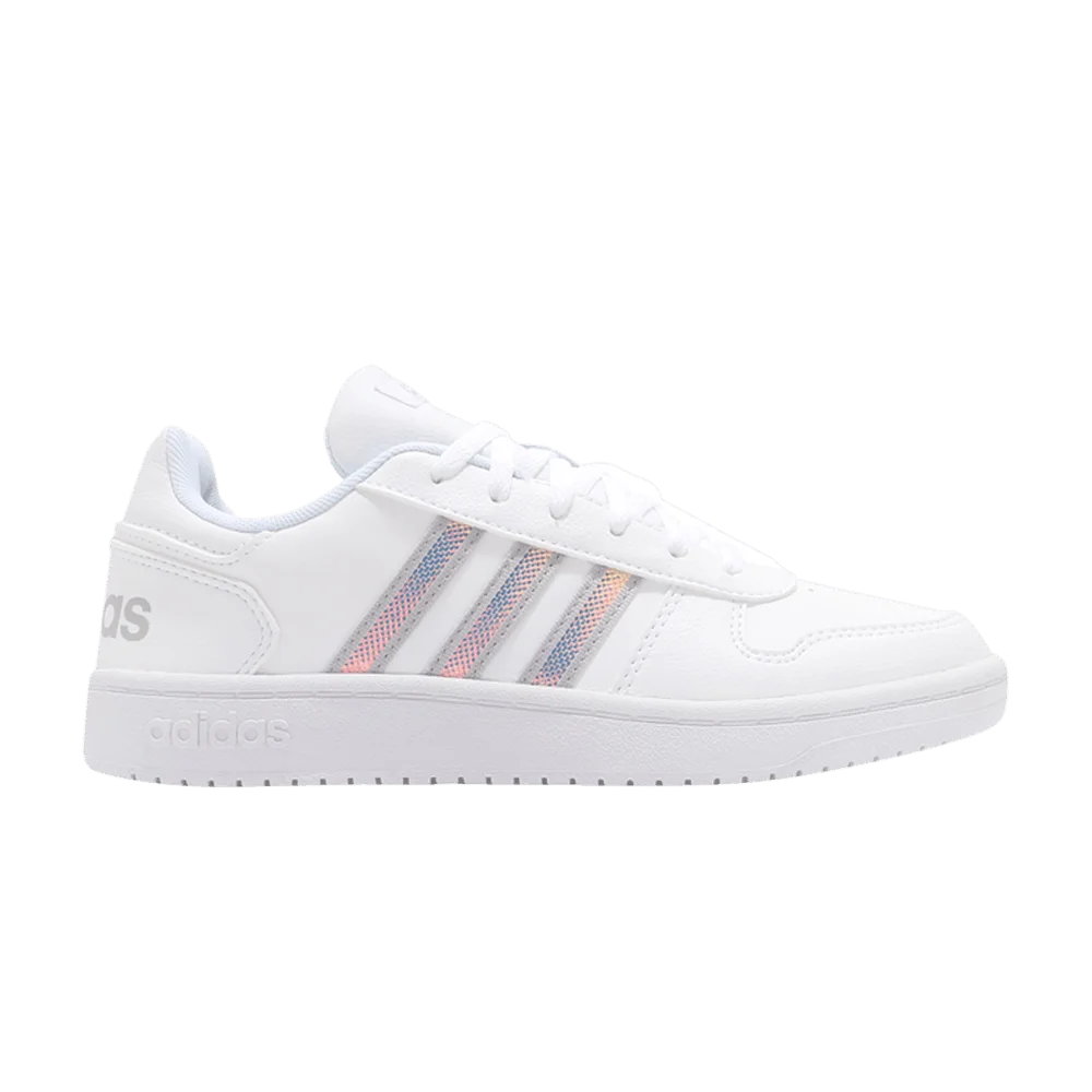 Кроссовки Adidas Wmns Hoops 2.0 'White Silver'