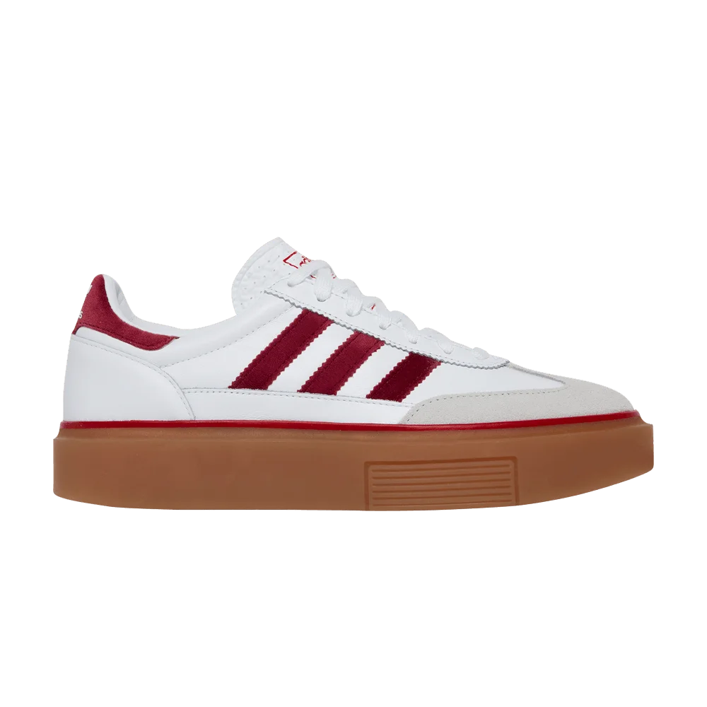 Кроссовки Adidas Wmns Super Sleek 72 'White Burgundy Gum'