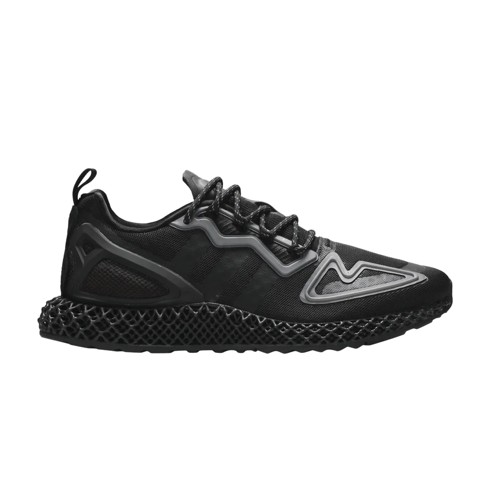 Кроссовки Adidas ZX 2K 4D 'Core Black'